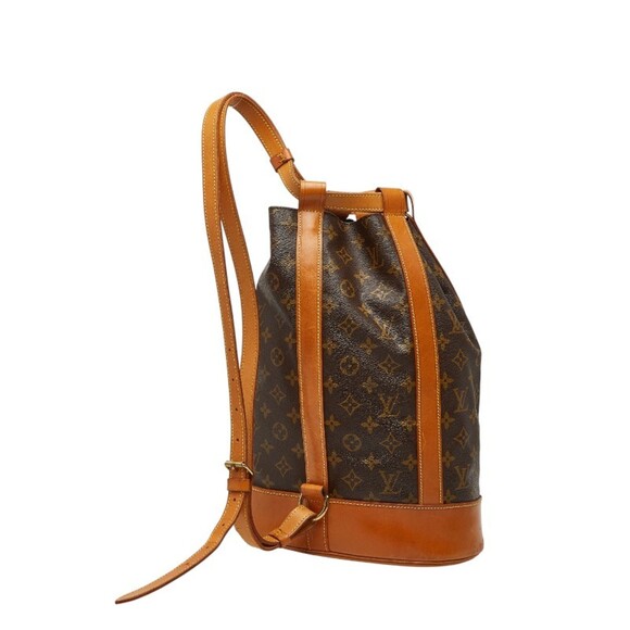 Louis Vuitton Monogram Randonne PM Shoulder Bag/Body Bag M42243 Brown Leather... - Picture 2 of 13